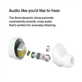 True Wireless Earbuds, White, hi-res