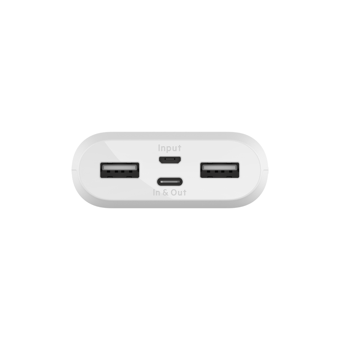 Power Bank 10K (Multi-port), White, hi-res
