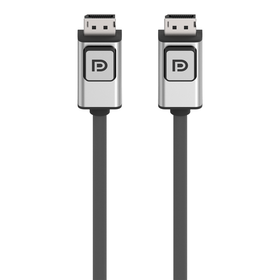 Cavo DisplayPort 1.2 con ganci di fissaggio, M/M, 4K, , hi-res
