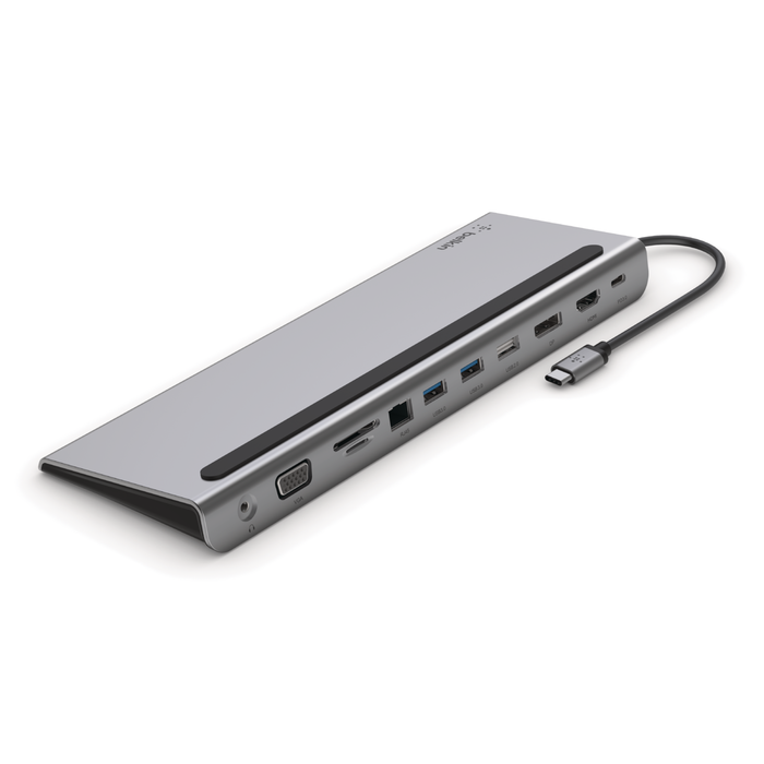 USB-C 11-in-1 Multiport Dock, Space Gray, hi-res