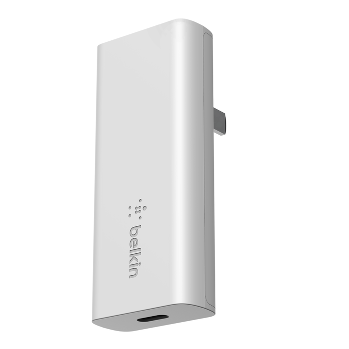 20 瓦 USB-C PD 氮化镓壁式充电器 , 白色的, hi-res
