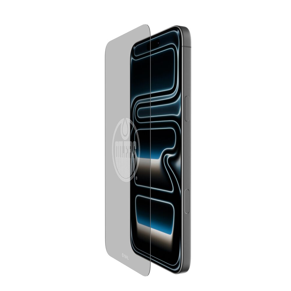 Edmonton Oilers Custom Glass Screen Protector, , hi-res
