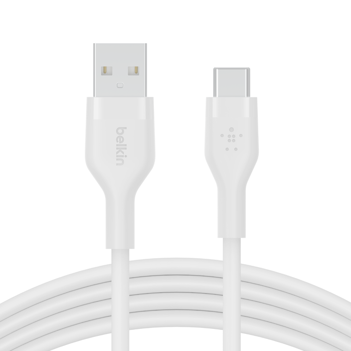 USB-C to USB-A Cable 15W, White, hi-res