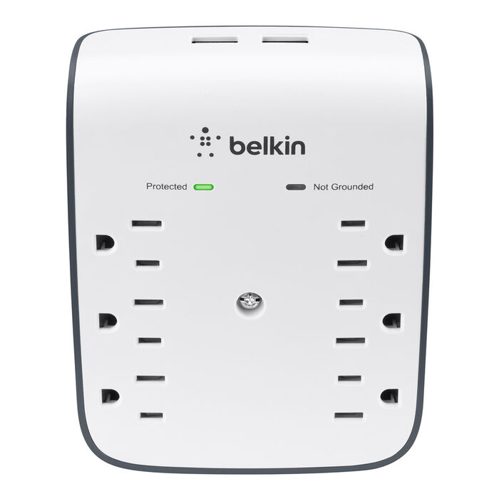 USB Wall Mount (10 Watts, Combined), White, hi-res