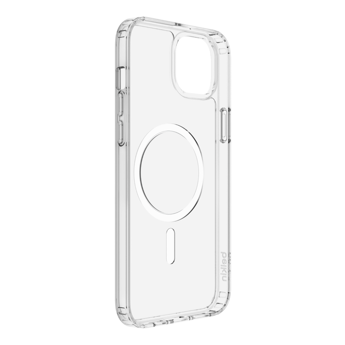Magnetic Protective iPhone Case for iPhone 14 Plus, Clear, hi-res