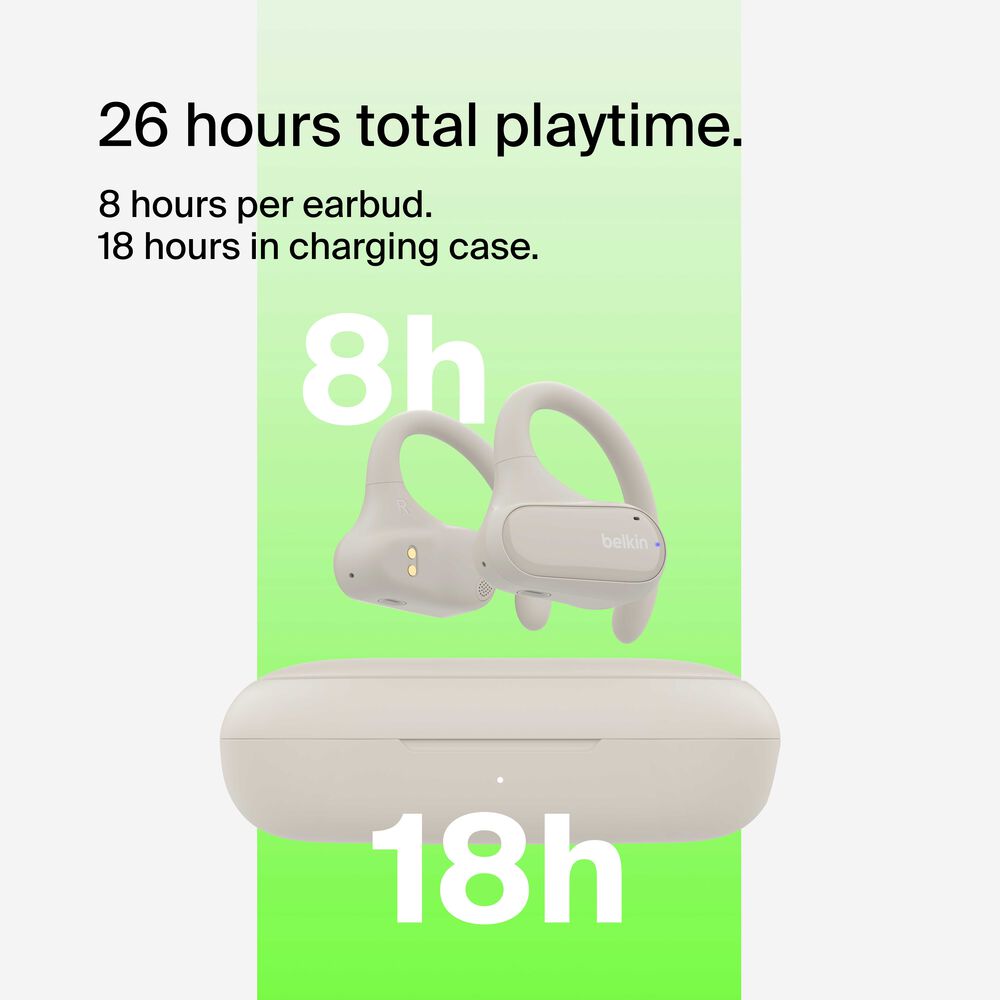 Open-Ear Wireless Earbuds, Sand, hi-res