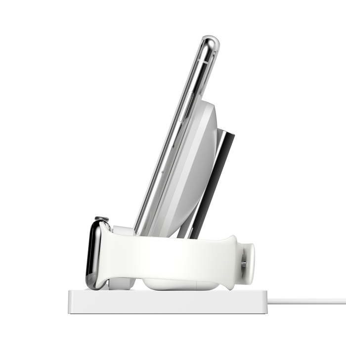3-in-1 Wireless Charger Special Edition for Apple Devices, White, hi-res