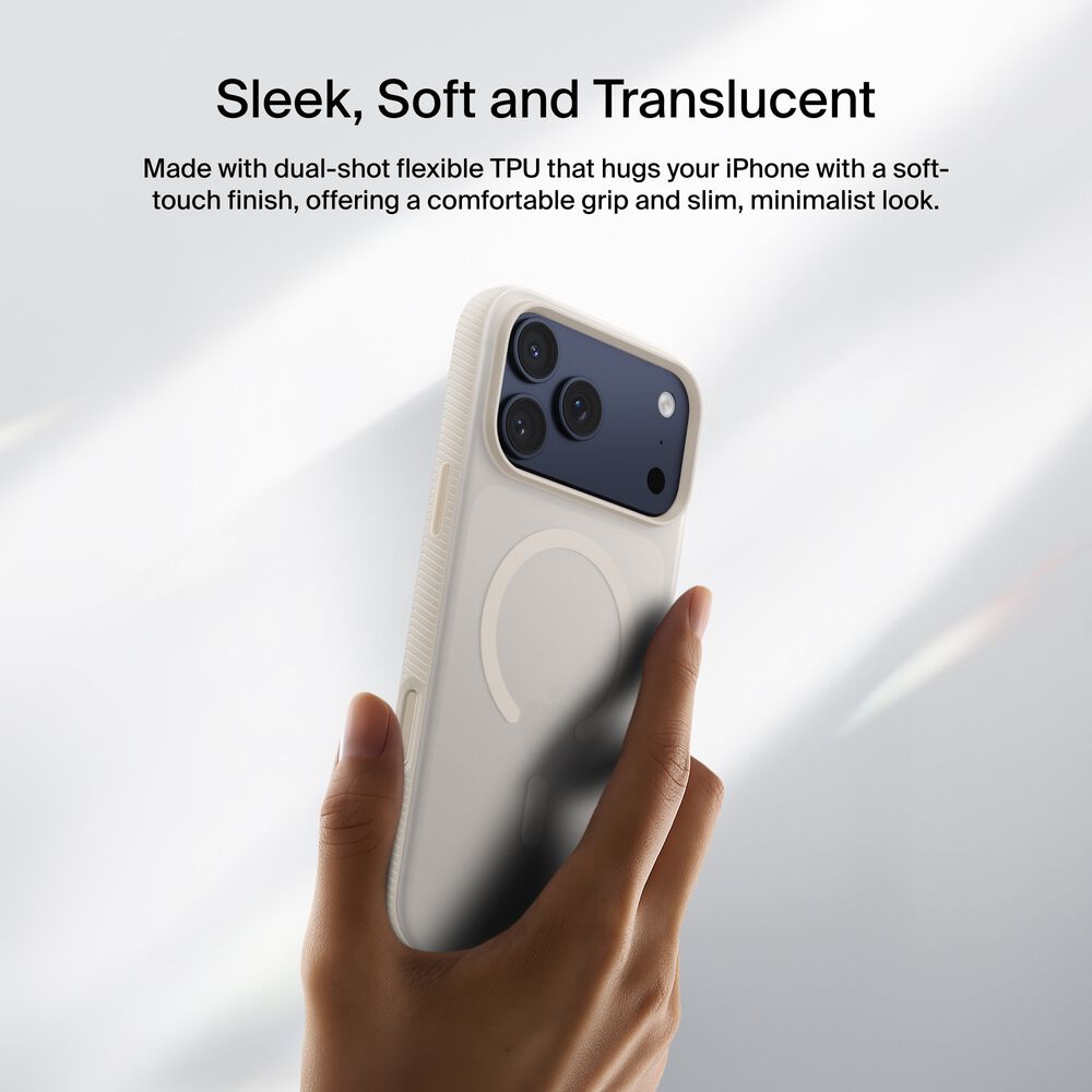 Grip Series Case for iPhone 17 Pro Max, Sand, hi-res