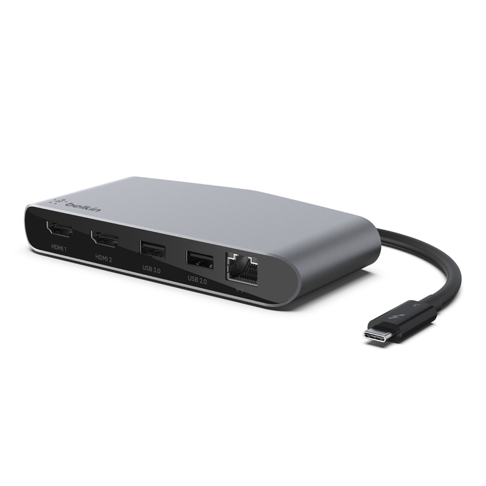Thunderbolt 3 Dock Mini for Mac PC - 4K HDMI, USB-A | Belkin