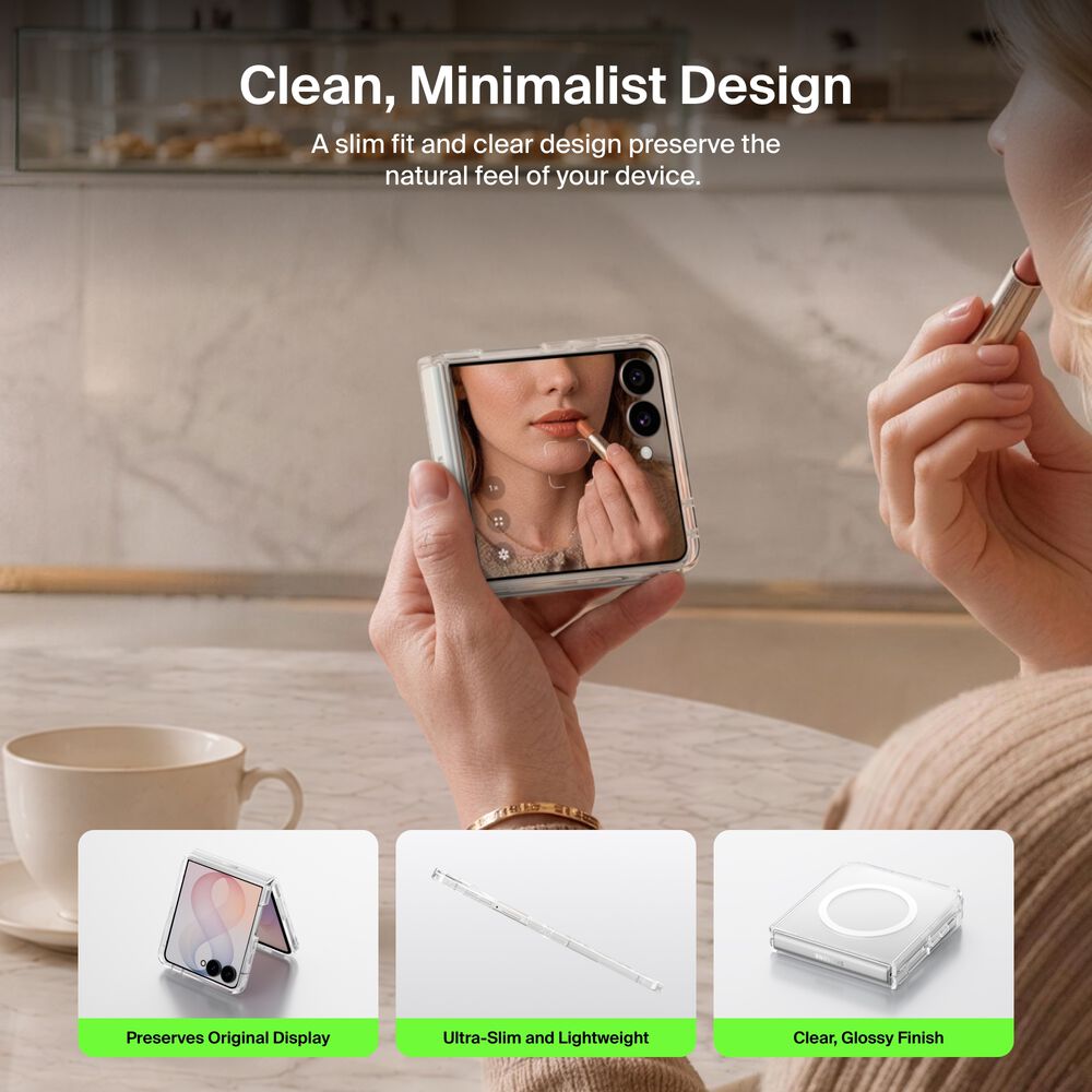 Clear Series Case for Samsung Galaxy Z Flip8, , hi-res