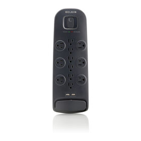 12 Outlet Surge Protector with USB Charging, , hi-res