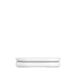 2-in-1 Magnetic Foldable Wireless Charger with Qi2 15W, White, hi-res