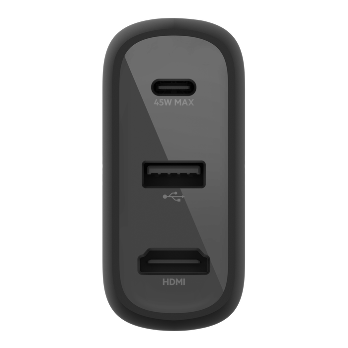 46.5W Power Hub, Black, hi-res