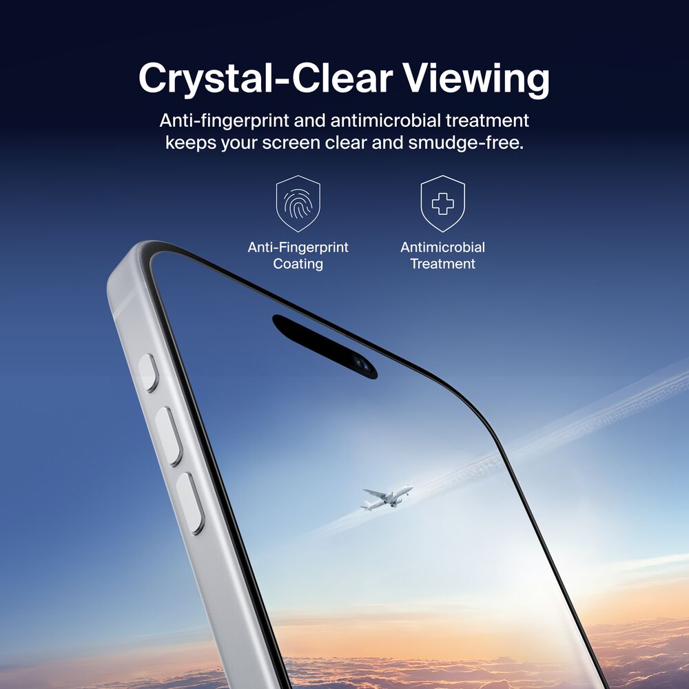 UltraGlass 2 Screen Protector for iPhone 17 / iPhone 16 Pro, , hi-res