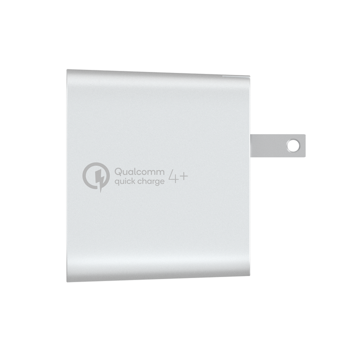 BOOST↑CHARGE™ USB-C™ 家用充電器 + 線纜附 Quick Charge™ 4+, Silver, hi-res