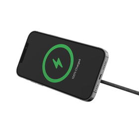 Socle de recharge sans fil portable avec charge MagSafe officielle 15 W, Noir, hi-res
