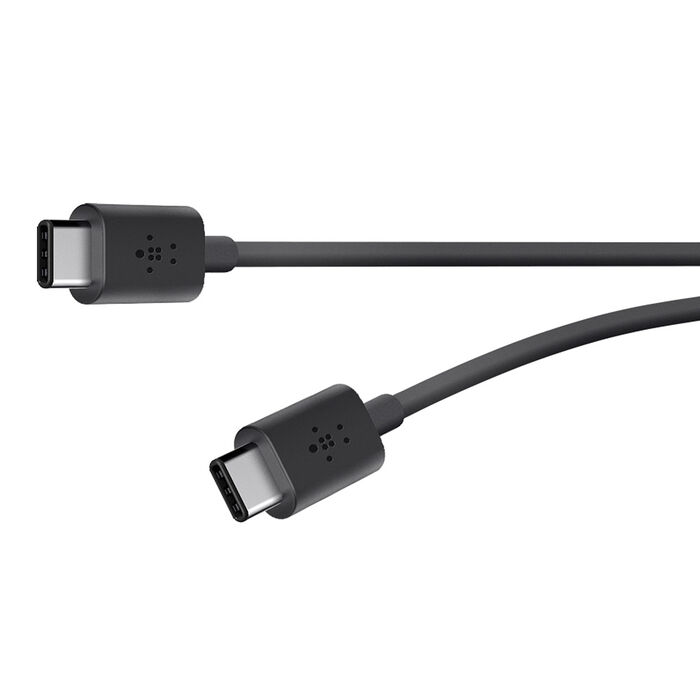 USB-C to USB-C Charge Cable (USB Type-C), Black, hi-res