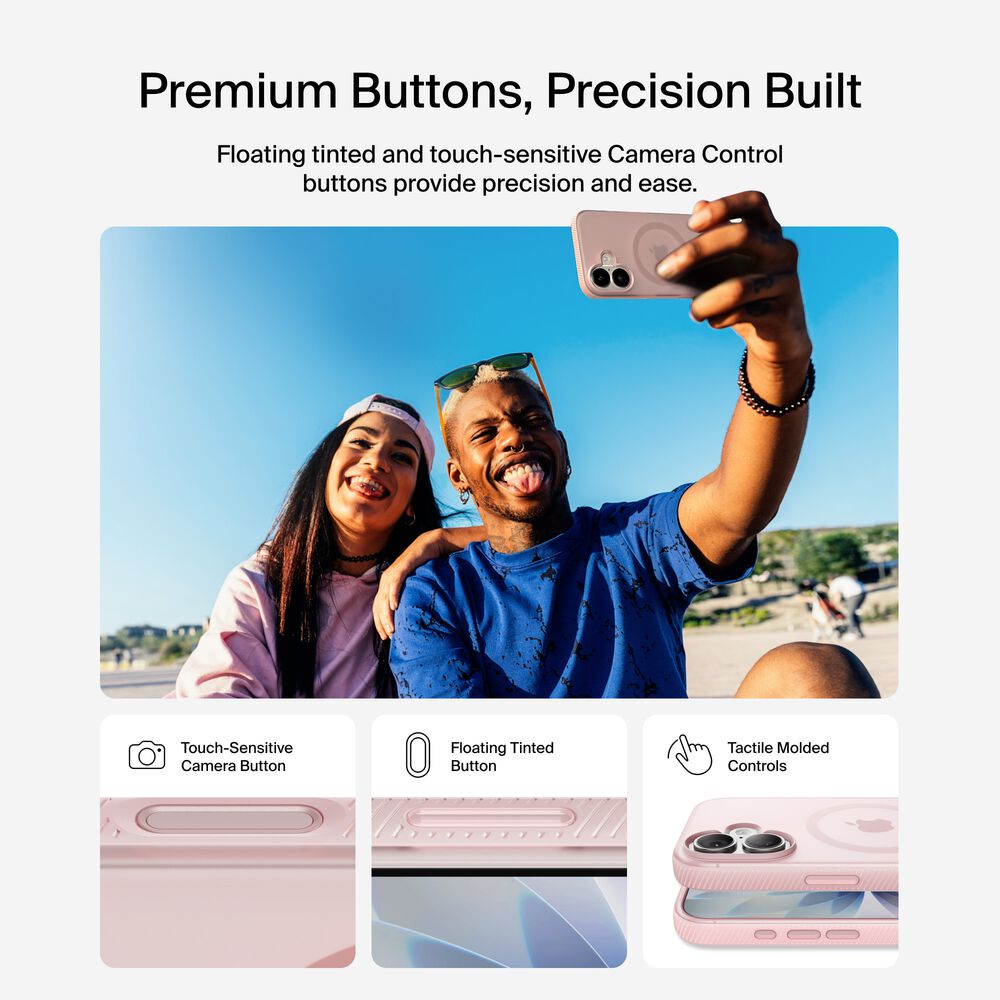 Grip Series Case for iPhone 17, Pink, hi-res