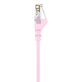 RJ45 CAT-5e Patch Cable, Snagless Molded Pink 01, Pink, hi-res
