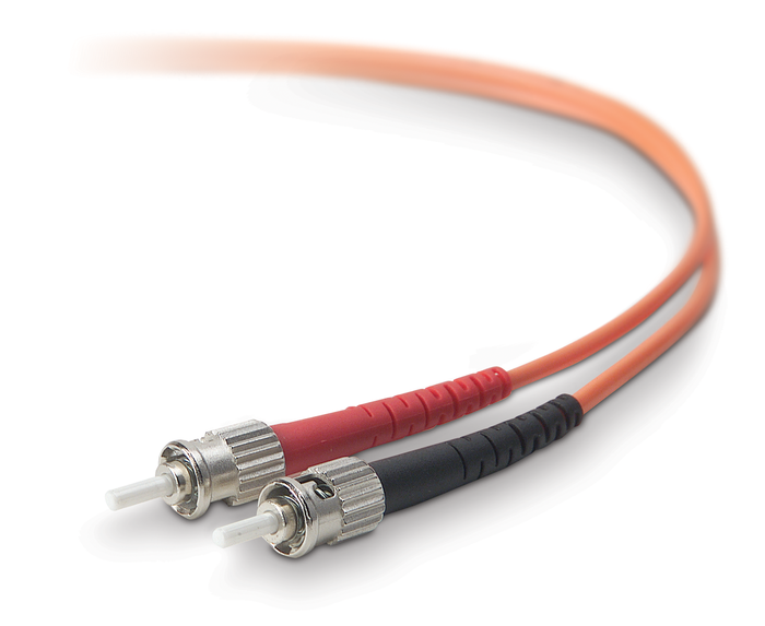 Multimode Duplex Fiber Patch Cable, ST - ST, , hi-res