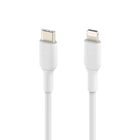 Cable USB-C a Lightning BOOST↑CHARGE™ (1 m, blanco), Blanco, hi-res
