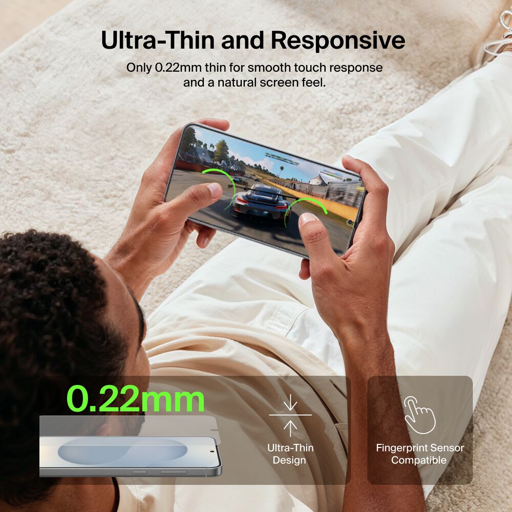 Titan SmartShield Anti-Reflective Screen Protector for Samsung Galaxy S26+, , hi-res