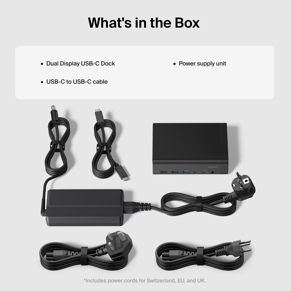 12-Port Dual Display USB-C Dock, , hi-res