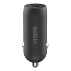 18W USB-C PD Car Charger + USB-C to Lightning Cable, Black, hi-res