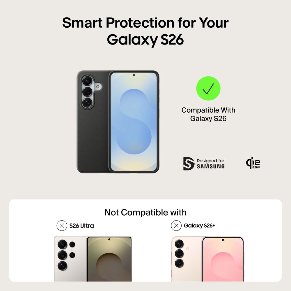 Protect Series Case for Samsung Galaxy S26, Black, hi-res