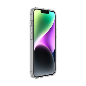Magnetic Protective iPhone Case for iPhone 14, Clear, hi-res