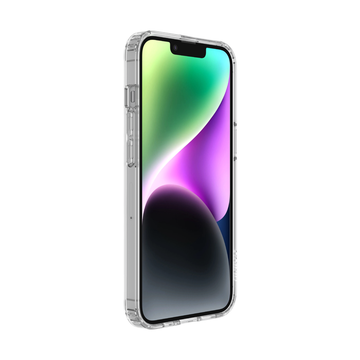 Magnetic Protective iPhone Case for iPhone 14, Clear, hi-res