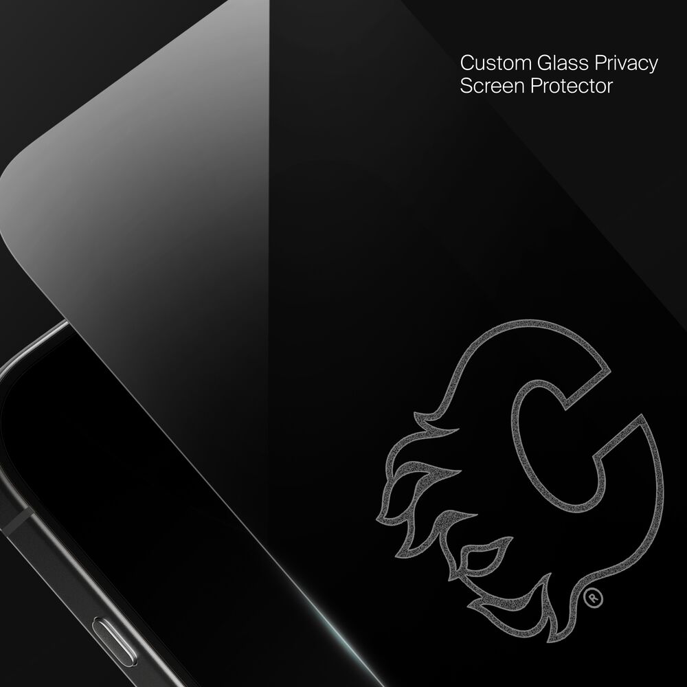 Calgary Flames Custom Glass Screen Protector, , hi-res