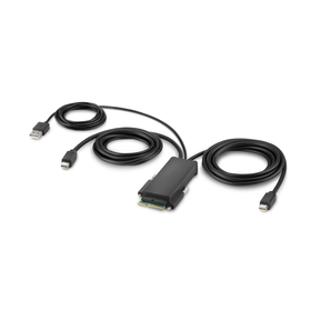Modular Mini DP Dual-Head Host Cable 6 ft., Black, hi-res