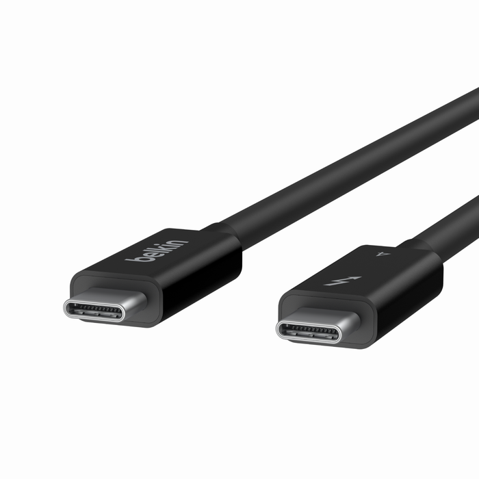 Thunderbolt 4 連接線 (Active , USB-C Type-C, 100W / 2 米), Black, hi-res