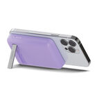 Magnetic Wireless Power Bank 5K + Stand, Purple, hi-res