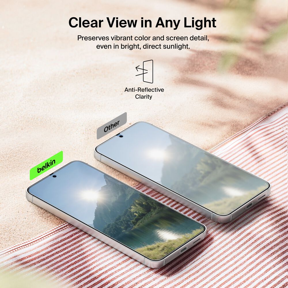 Titan SmartShield Anti-Reflective Screen Protector for Samsung Galaxy S26, , hi-res
