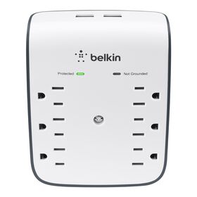 USB Wall Mount (10 Watts, Combined), White, hi-res