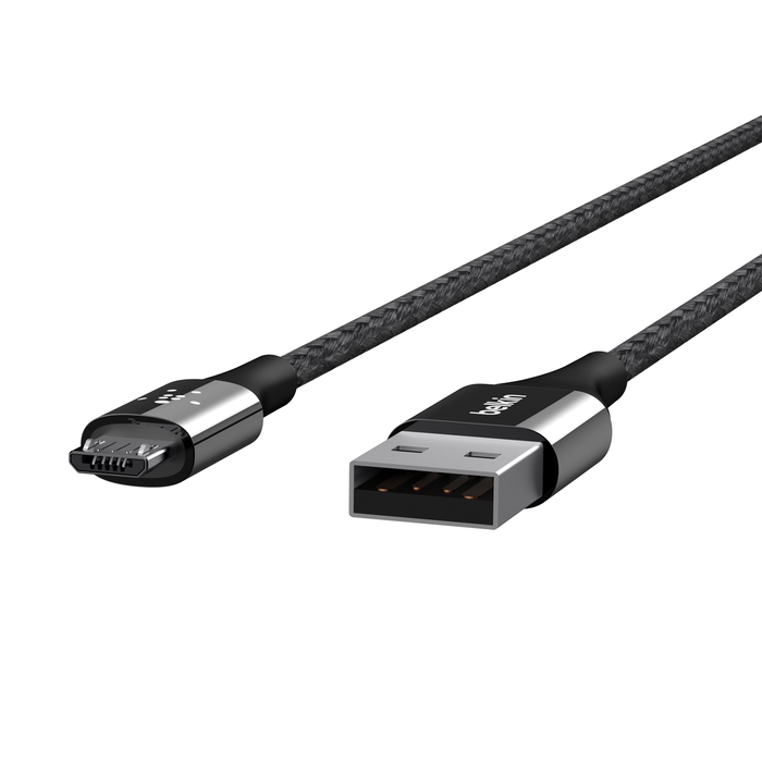 MIXIT↑™ DuraTek™ Micro-USB 轉 USB 線纜, Black, hi-res