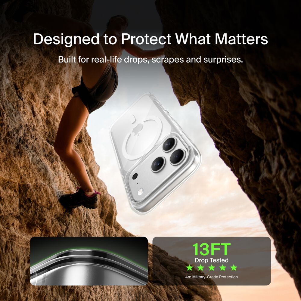 Clear Series Case for iPhone 17 Pro, Clear, hi-res