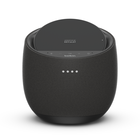 Hi-Fi Smart Speaker + Wireless Charger, Black, hi-res
