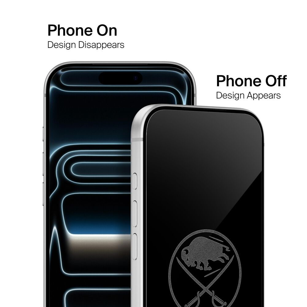 Buffalo Sabres Custom Glass Screen Protector, , hi-res