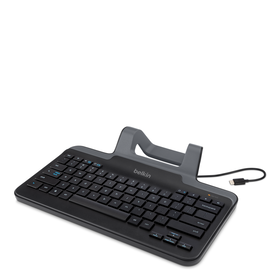 Clavier filaire pour tablette avec socle et connecteur USB-C