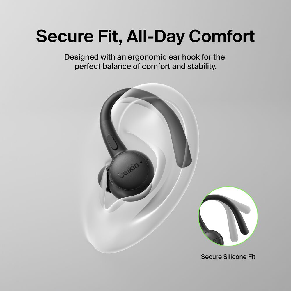 True Wireless Earbuds, Black, hi-res