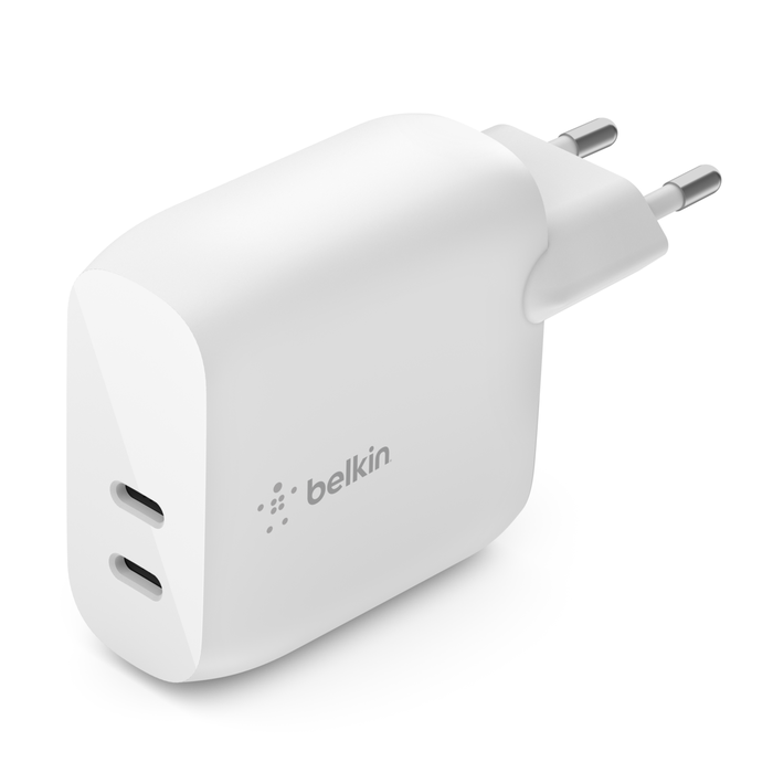 Chargeur secteur Power Delivery 3.0 de 30 W avec 2 ports USB-C