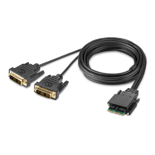 Modular DVI Dual Head Console Cable