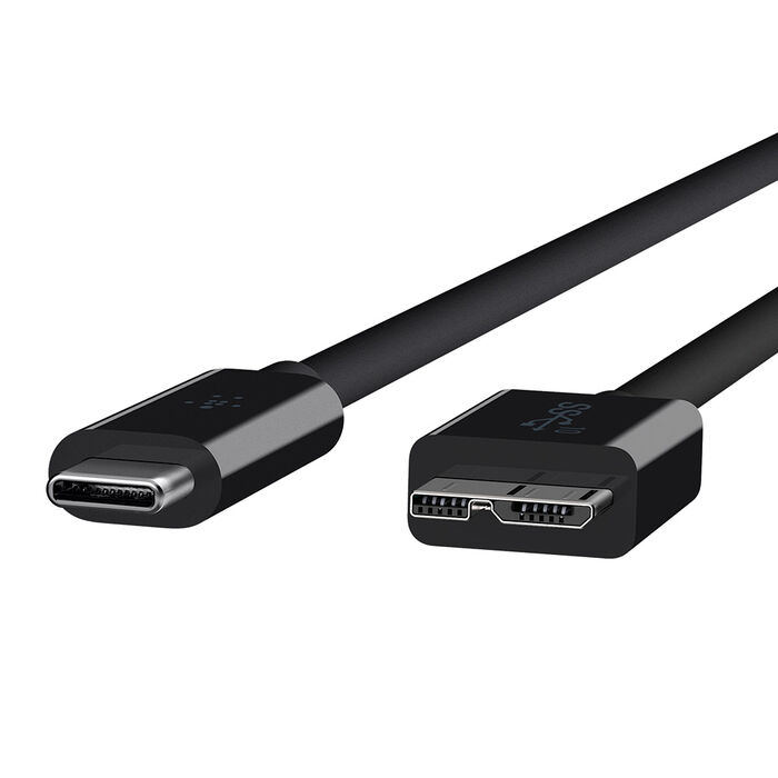 USB 3.1 C to Micro B Locking, 1m, 2m, 3m, 5m - NTC Distributing