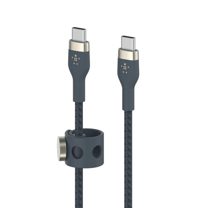 USB-C to USB-C Cable 60W, Blue, hi-res