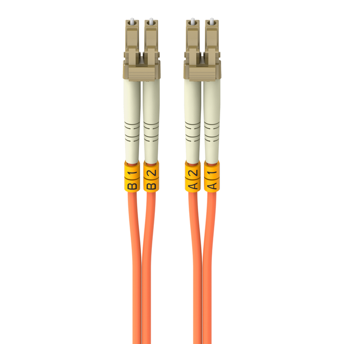 Multimode Duplex Fiber Patch Cable, LC-LC, , hi-res
