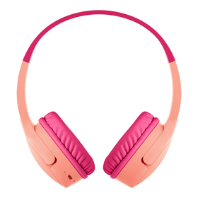 Wireless On-Ear Headphones for Kids, Pink, hi-res