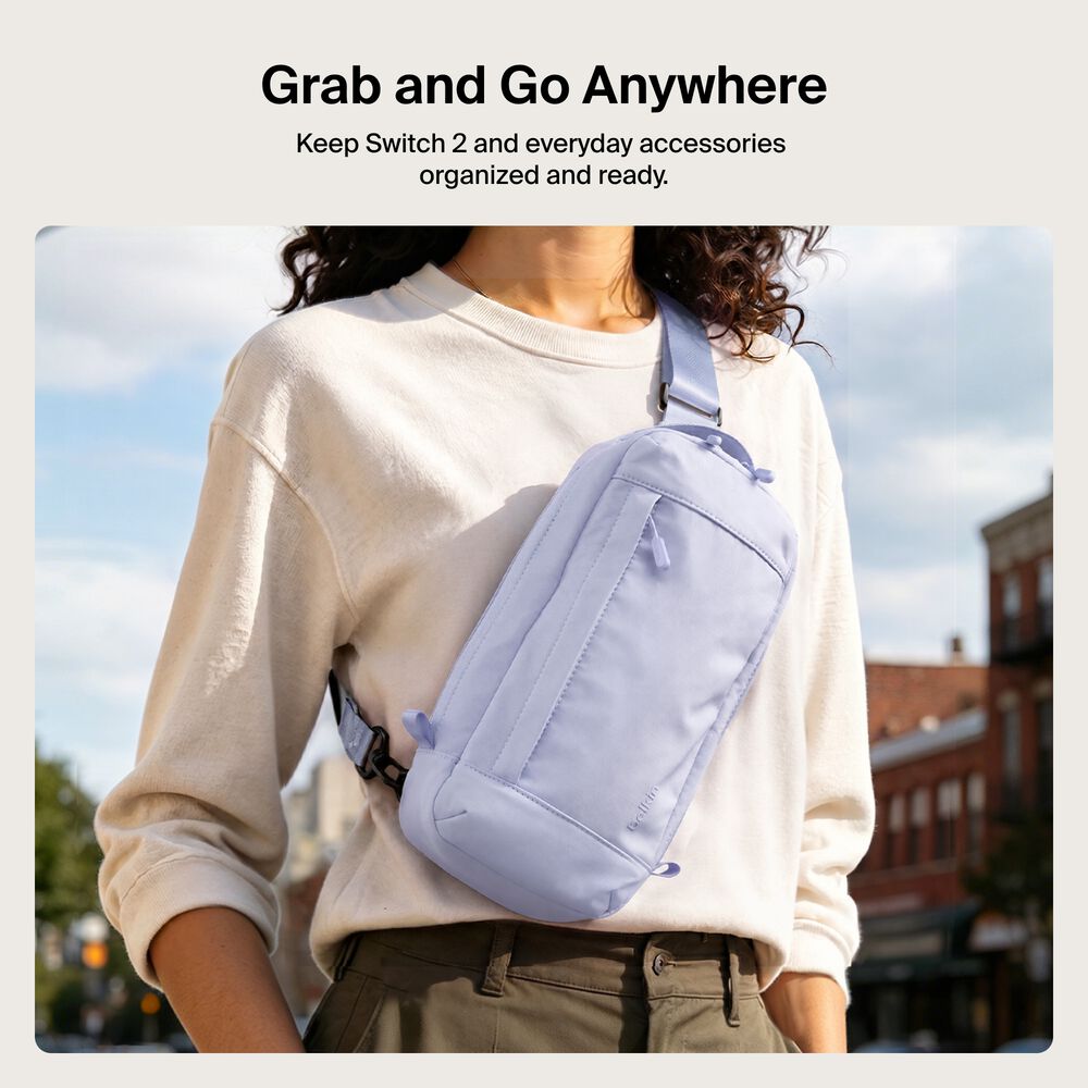 Travel Bag for Nintendo Switch 2, Lavender, hi-res